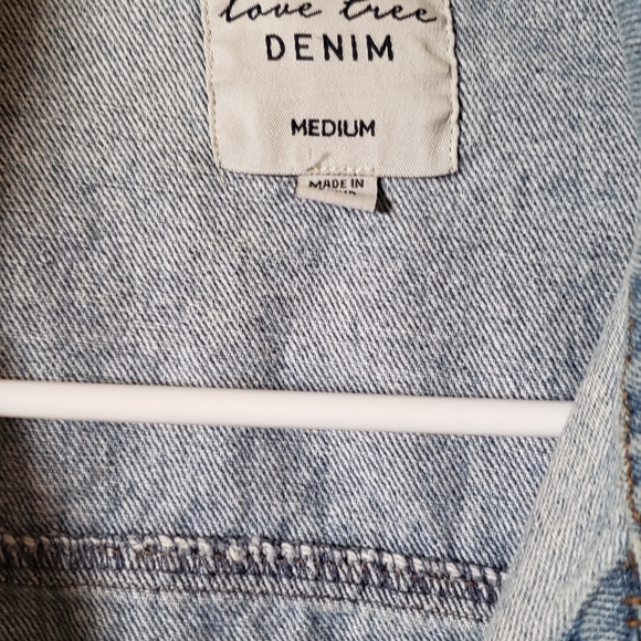 Denim jacket sz Medium - Picture 2 of 3